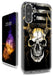 ClearView DualGuard Case - Bold American Flag Skull Design for Samsung A13 5G - MANDOTOS
