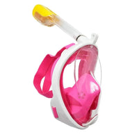 Mandotos ClearView Snorkel Mask with 180° vision and anti-fog technology for clear underwater exploration.