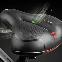 Mandotos Cloud Comfort bike saddle with plush cloud-like cushion for a comfortable ride and enhanced riding experience.