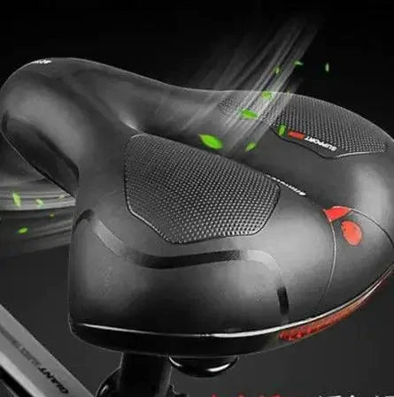Mandotos Cloud Comfort bike saddle with plush cloud-like cushion for a comfortable ride and enhanced riding experience.