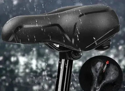 Mandotos Cloud Comfort Bike Saddle with plush, cloud-like cushioning designed for comfortable riding.