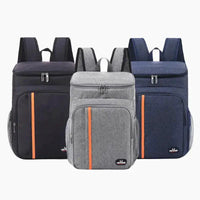 Mandotos compact thermal meal carrier showing insulated exterior and multiple compartments for hot and cold food storage.