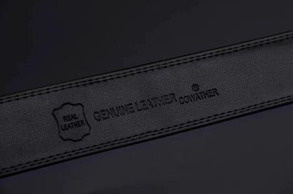 Contemporary Leather Belt - MANDOTOS