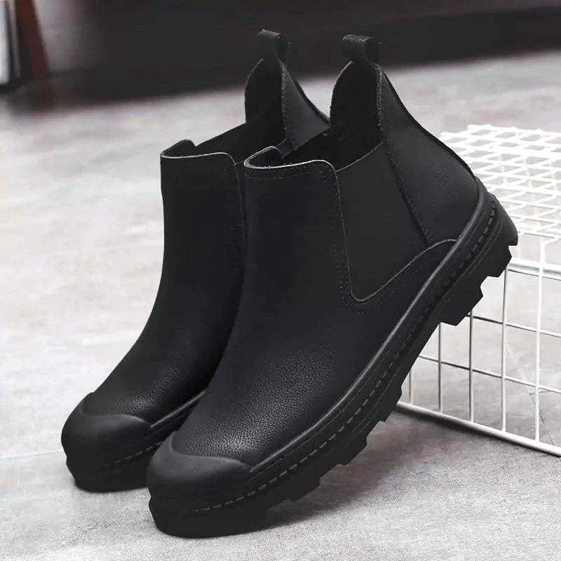 Mandotos cozy leather footwear with a soft, stylish design and comfortable sole, perfect for casual wear.