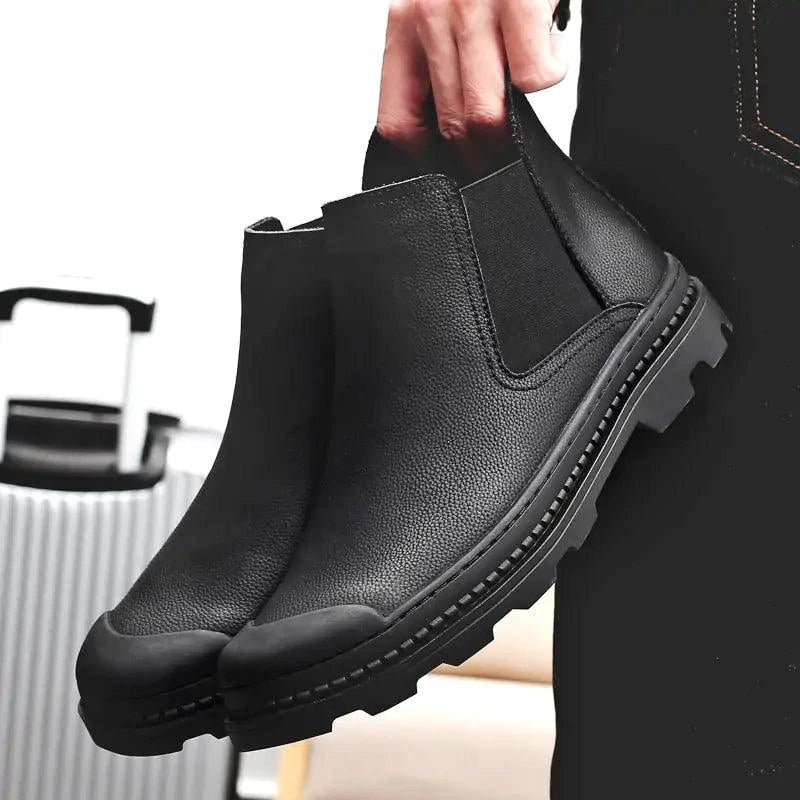 Cozy Leather Footwear - MANDOTOS
