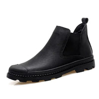 Mandotos cozy leather footwear featuring a classic design with soft leather material and comfortable slip-on style.