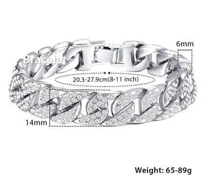 Cuban Gold Curb Bracelet - MANDOTOS