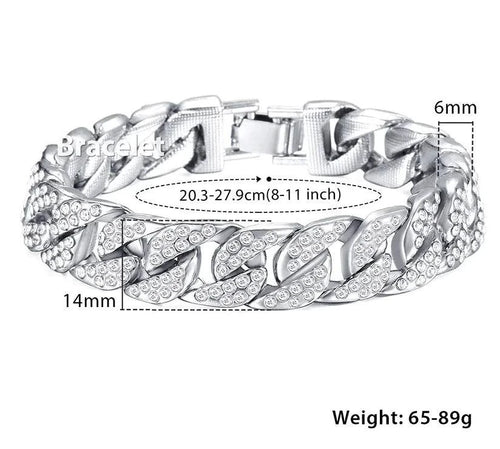 Cuban Gold Curb Bracelet - MANDOTOS