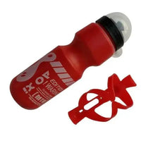 Mandotos cyclist's hydration flask with a sleek design, durable material, and a secure screw-on lid for on-the-go hydration.