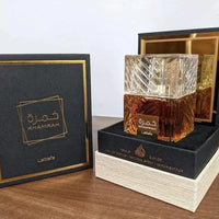 Mandotos Darey Khamrah 100ml men's cologne bottle with lasting wood scent and Arabic perfume notes, designed for confident men.