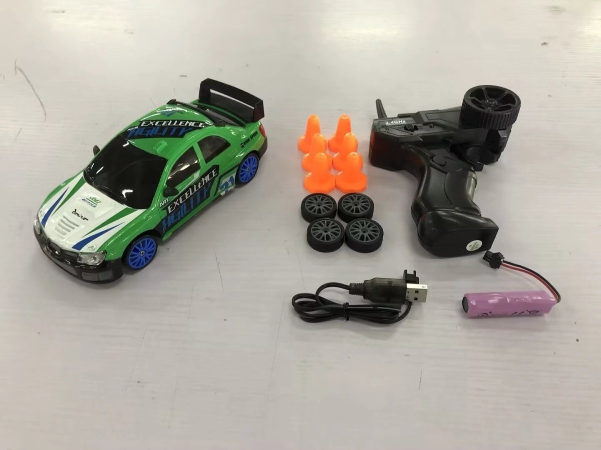 2.4G Drift Rc Car 4WD RC Drift Car Toy Remote Control GTR Model AE86 Vehicle Car RC Racing Car Toy For Children Christmas Gifts - MANDOTOS