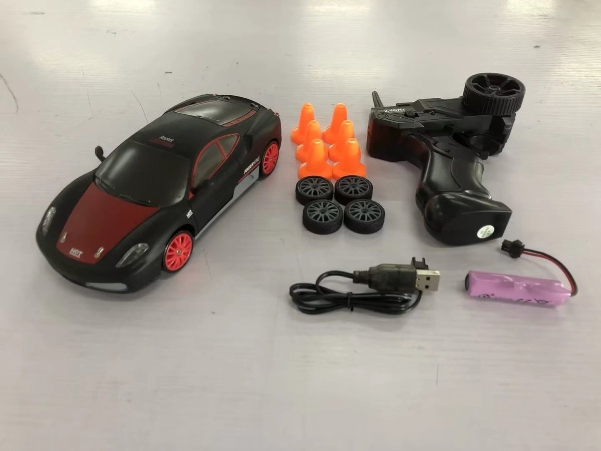 2.4G Drift Rc Car 4WD RC Drift Car Toy Remote Control GTR Model AE86 Vehicle Car RC Racing Car Toy For Children Christmas Gifts - MANDOTOS