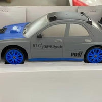 Mandotos 2.4G 4WD RC Drift Car GTR AE86 model with remote control, toy racing car ideal for children and Christmas gifts.