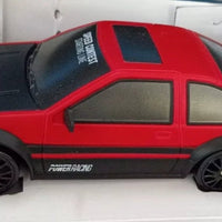 Mandotos 2.4G 4WD RC Drift Car toy with GTR model and AE86 design, remote control racing vehicle for children.