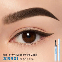 Mandotos 2-in-1 3D eyebrow gel and eyeliner pencil in three colors, waterproof, long-lasting, and suitable for eyebrow and eye makeup.