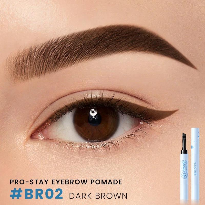 2 In 1 3D Eyebrow Gel Cream Eyeliner Pencil 3 Colors Waterproof Long-lasting Eyebrow Pomade Enhancers Makeup Cosmetics - MANDOTOS