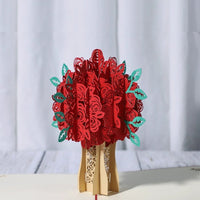 3D Engagement Cards Lovers Wedding Invitation Greeting Cards Laser Cut Valentine's Day Gift Anniversary Card Wholesale - MANDOTOS