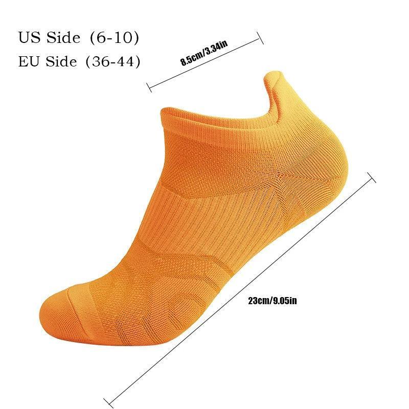 8 Pairs Women's Running Socks - Cushioned, Breathable & Anti-Odor for Outdoor Sports, Cycling & Hiking - MANDOTOS