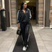 Autumn And Winter New European And American Women's Casual Coat Trousers Suit - MANDOTOS