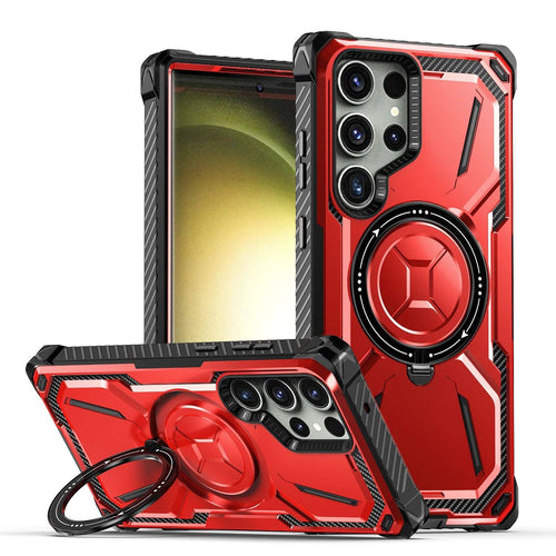Phone Case Ring Magnetic Drop-resistant Protective Cover - MANDOTOS