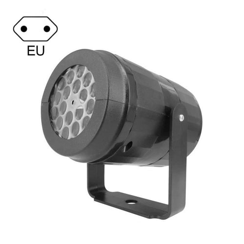 Christmas Party Lights Snowflake Projector Light Led Stage Light Rotating Xmas Pattern Outdoor Holiday Lighting Garden Christmas Decor - MANDOTOS