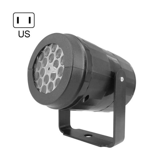 Christmas Party Lights Snowflake Projector Light Led Stage Light Rotating Xmas Pattern Outdoor Holiday Lighting Garden Christmas Decor - MANDOTOS