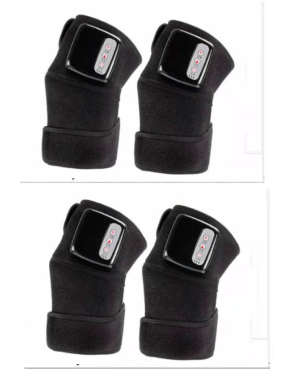 Electric Infrared Knee Massager With Adjustable Heat And Compression Portable For Joints And Muscles - MANDOTOS