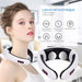 Electric TENS Pulse Neck Massager with Magnetic Therapy - MANDOTOS