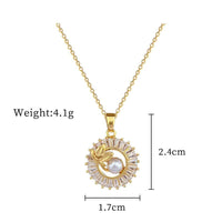 Mandotos jewelry suite with a square full diamond personalized round ring, leaves necklace, and matching earrings.