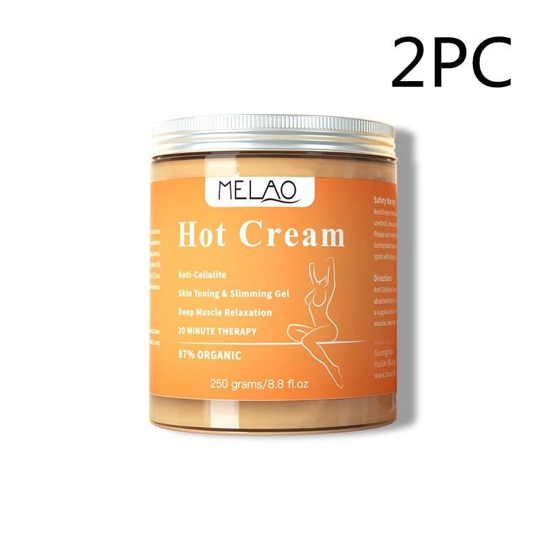 Mandotos Fat Burner Weight Loss Cream with anti-cellulite hot massage gel in a jar, designed to promote slimming and skin tightening