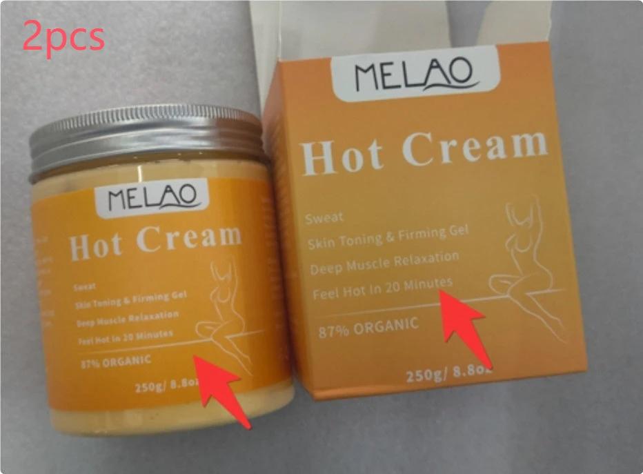 Mandotos Fat Burner Weight Loss Cream anti-cellulite hot massage gel, showing the cream in a white jar with a blue lid.