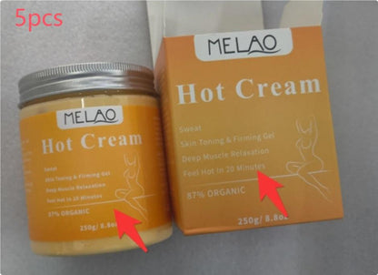 Fat Burner Weight Loss Cream - Anti-Cellulite Hot Massage Gel - MANDOTOS