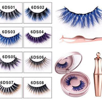Mandotos Glamour Lash Co. magnetic false eyelashes set with sleek lash strips for effortless, stunning eye makeup.