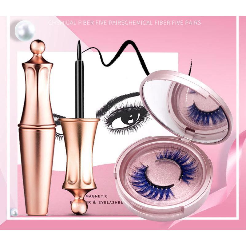 Glamour Lash Co. Magnetic False Eyelashes Set – Effortless Glam for Stunning Eyes - MANDOTOS