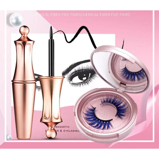 Glamour Lash Co. Magnetic False Eyelashes Set – Effortless Glam for Stunning Eyes - MANDOTOS