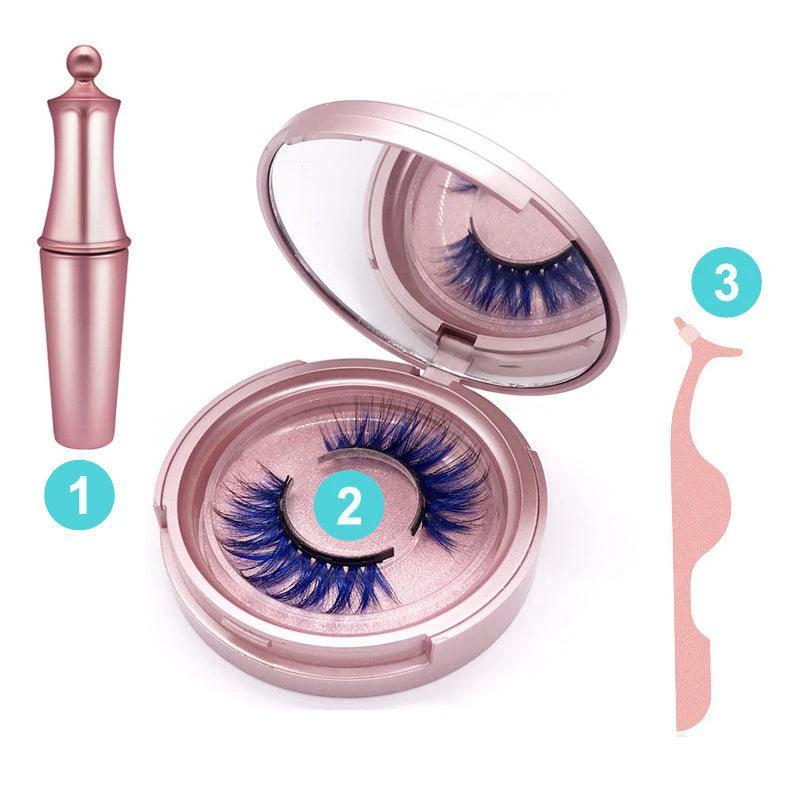Glamour Lash Co. Magnetic False Eyelashes Set – Effortless Glam for Stunning Eyes - MANDOTOS
