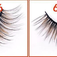 Mandotos Glamour Lash Co. magnetic false eyelashes set with sleek black lashes for effortless, stunning eye enhancement.