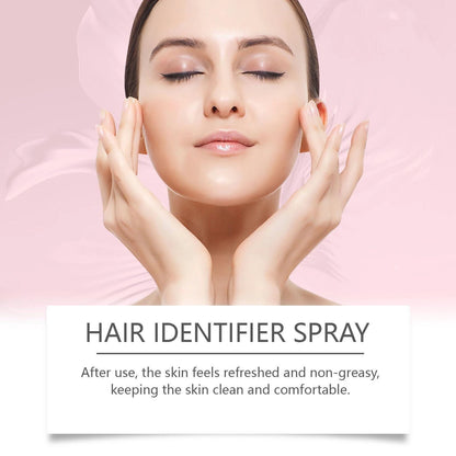 Hair Identifier Spray For Face Shaving, Skin Body Hair Identifying Spray With Razors,Hair Identifier Spray For Face Dermaplaning, Women Dermaplaning Tool For Face - MANDOTOS