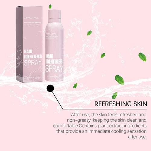 Hair Identifier Spray For Face Shaving, Skin Body Hair Identifying Spray With Razors,Hair Identifier Spray For Face Dermaplaning, Women Dermaplaning Tool For Face - MANDOTOS