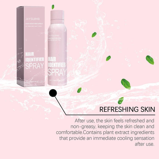 Hair Identifier Spray For Face Shaving, Skin Body Hair Identifying Spray With Razors,Hair Identifier Spray For Face Dermaplaning, Women Dermaplaning Tool For Face - MANDOTOS