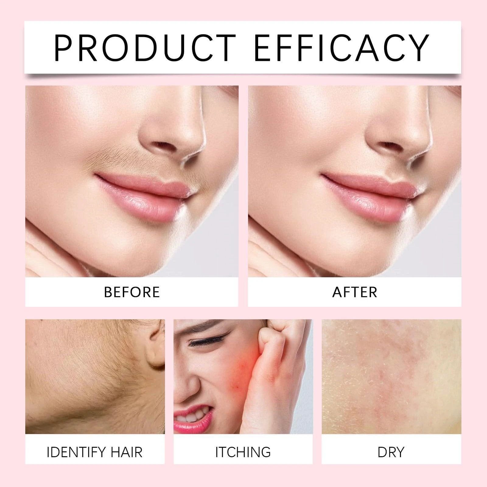 Hair Identifier Spray For Face Shaving, Skin Body Hair Identifying Spray With Razors,Hair Identifier Spray For Face Dermaplaning, Women Dermaplaning Tool For Face - MANDOTOS