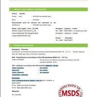 Mandotos Hair Identifier Spray for Face Dermaplaning, a women's grooming tool used to identify facial hair for precision.