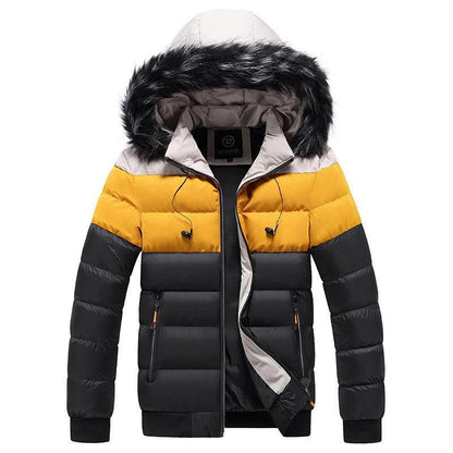 Heated Splicing Down Jackets - Stay Warm & Stylish All Winter Long - MANDOTOS