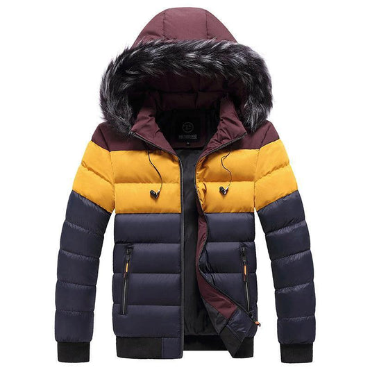 Heated Splicing Down Jackets - Stay Warm & Stylish All Winter Long - MANDOTOS