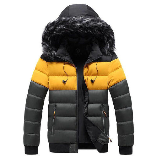 Heated Splicing Down Jackets - Stay Warm & Stylish All Winter Long - MANDOTOS
