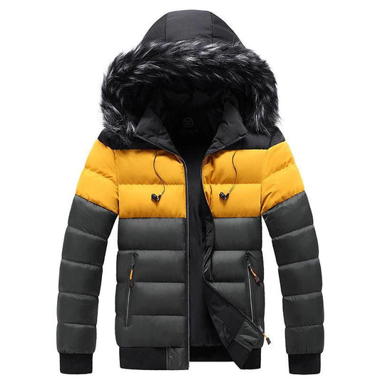 Heated Splicing Down Jackets - Stay Warm & Stylish All Winter Long - MANDOTOS
