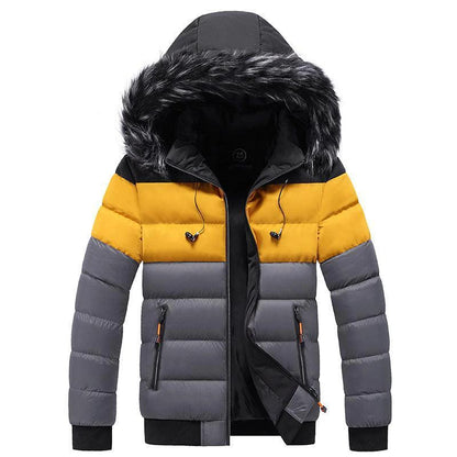 Heated Splicing Down Jackets - Stay Warm & Stylish All Winter Long - MANDOTOS