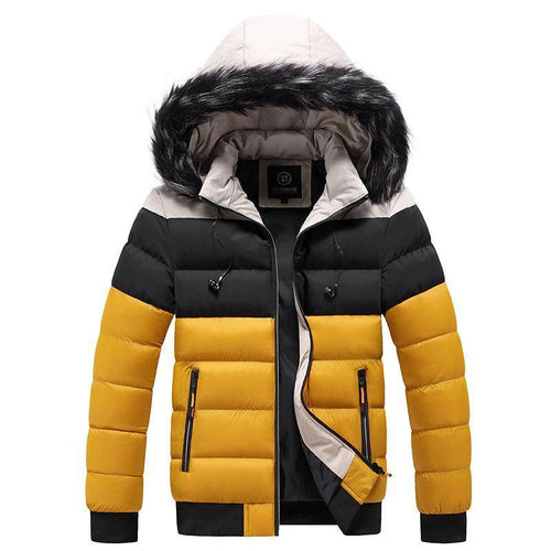 Heated Splicing Down Jackets - Stay Warm & Stylish All Winter Long - MANDOTOS