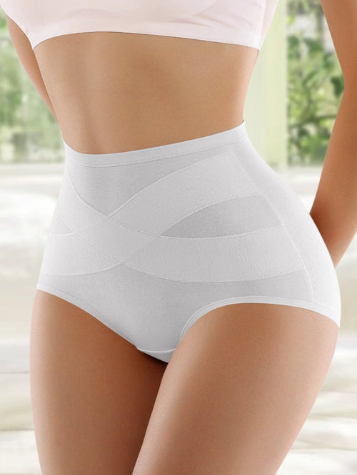 High Waist Shaping Briefs for Confident Curves - Large Size Ladies’ Underwear - MANDOTOS
