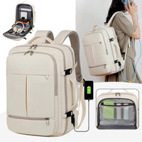 Large Capacity Backpack - Multiple Pockets Computer Travel Bag - MANDOTOS